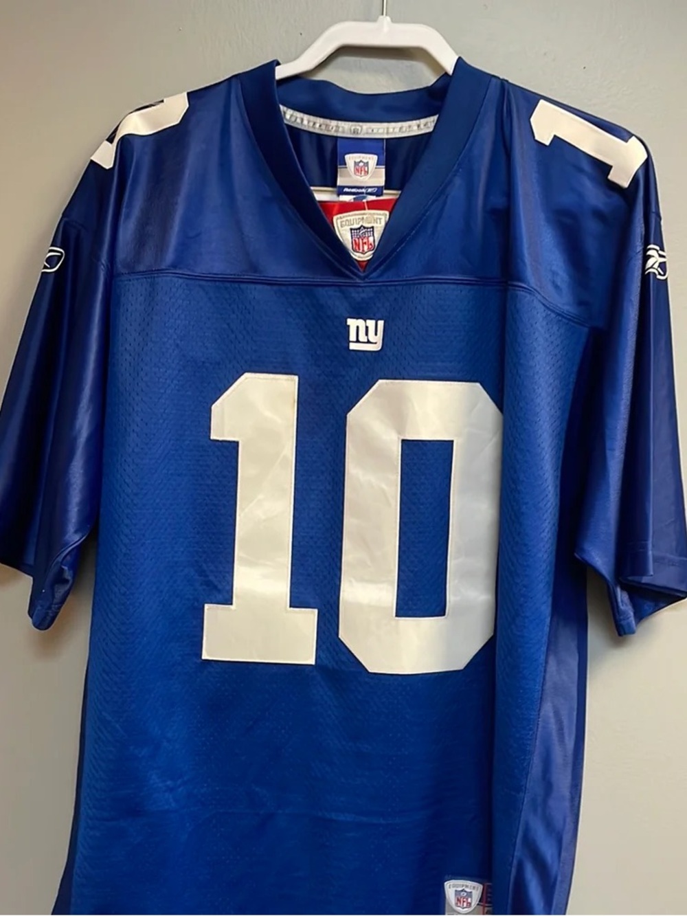 New York Giants Manning Kids #10 Blue Jersey - Official Reebok NFL Team Shirt